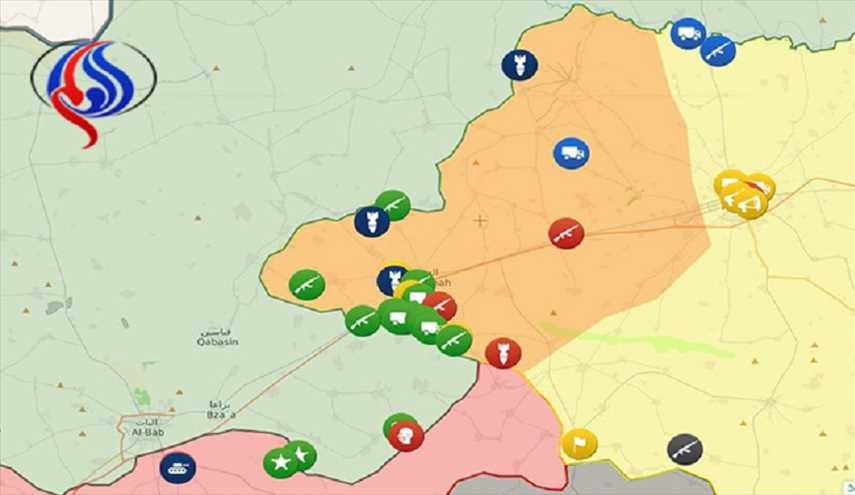 تركيا تستهدف مواقع تابعة لجيش سوريا قرب منبج