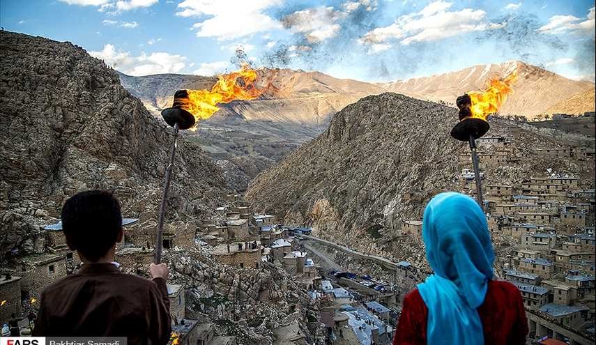 جشن نوروزی روستای پالنگان