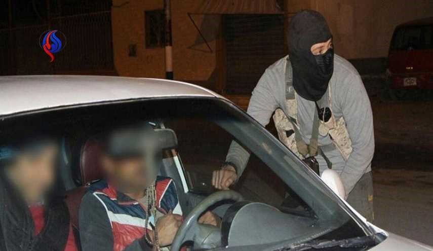 بالصور: داعش يقيم كمينا مروريا في العريش بمصر