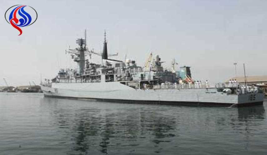 مجموعة القطع البحرية الباكستانية ترسو في ميناء بندرعباس