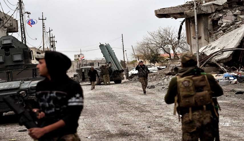 الاتحادية ومكافحة الارهاب تحرر المزيد وتتقدم في غرب الموصل