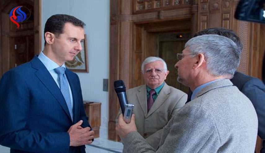 بشار الأسد: كنت ساشعر بالذنب والندم لو لم ادافع عن بلدي