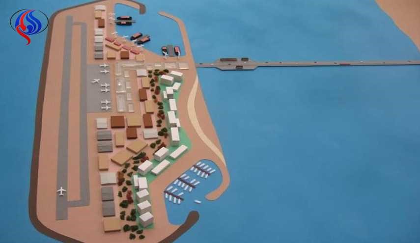 کمک اعراب به اسرائیل برای احداث جزیره در ساحل غزه
