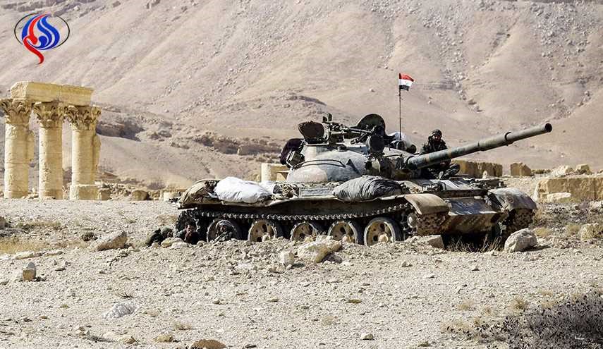 الجيش السوري يسيطر على سلسلة جبال المستديرة شرق تدمر