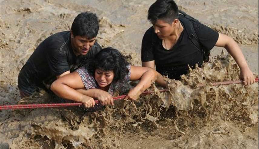 Death Toll Rises to 72 in Peru Rains, Flooding, Mudslides