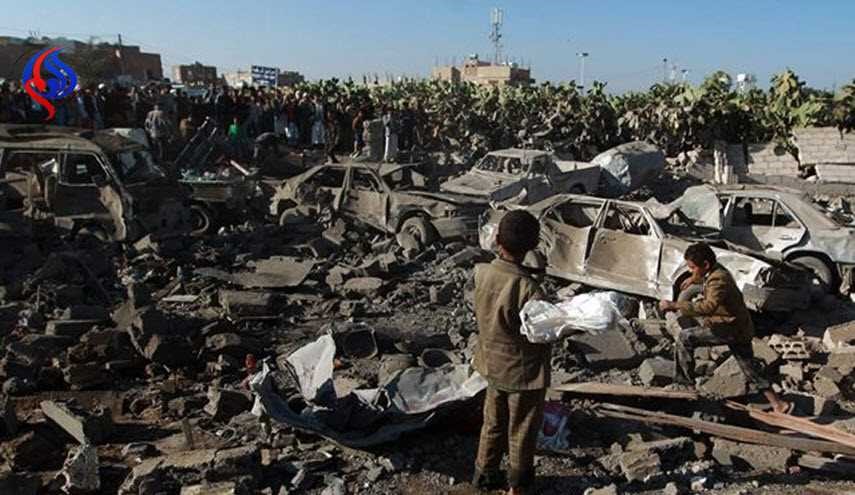 اصابة واستشهاد مدنيين جراء العدوان السعودي على اليمن
