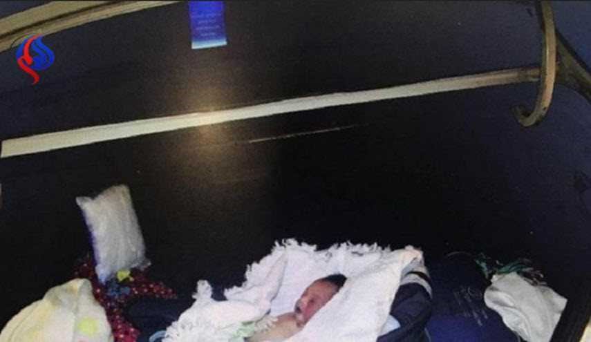 جسد کودک شیرخواره در تاکسی مکه + عکس