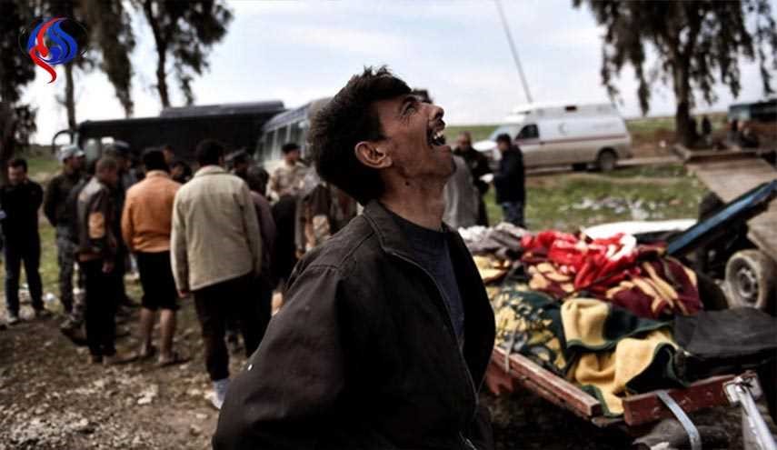 «جنایت آمریکایی در موصل» ... 230 کشته در حملۀ هوایی
