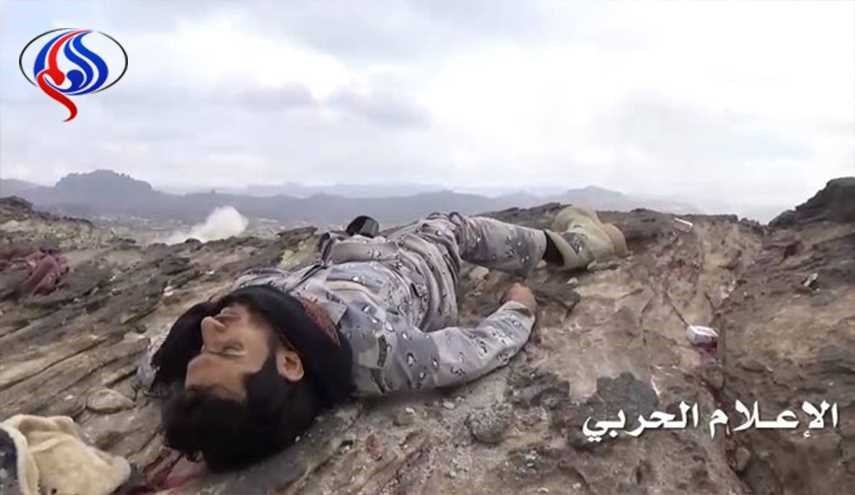 شکار مزدوران سعودی توسط تک تیراندازان یمنی