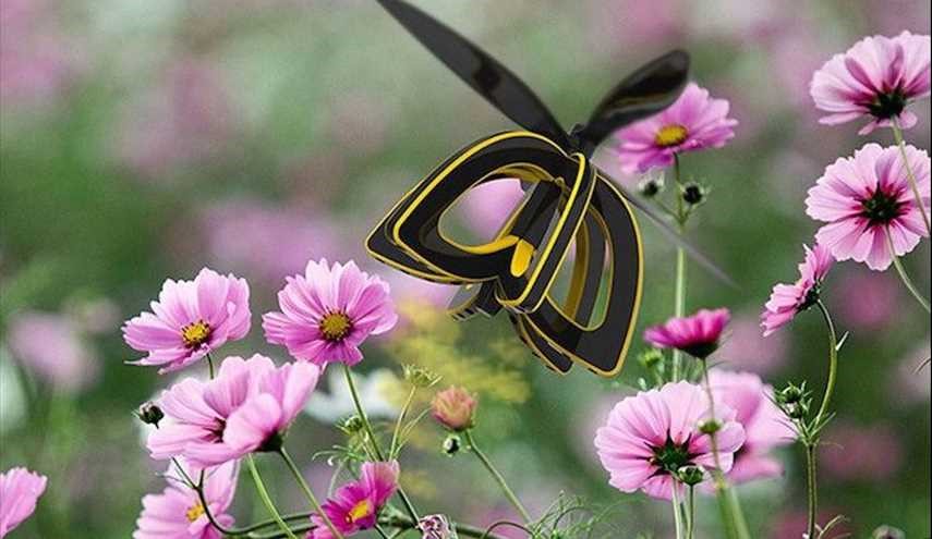 بالصور...النحلة طائرة آلية مبتكرة لتلقيح النباتات