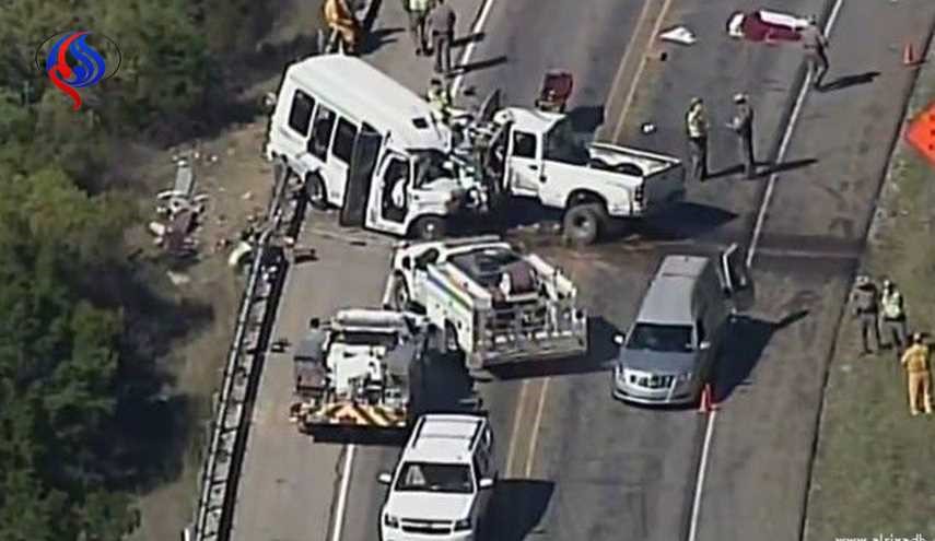 12 کشته در سانحه رانندگی در تگزاس