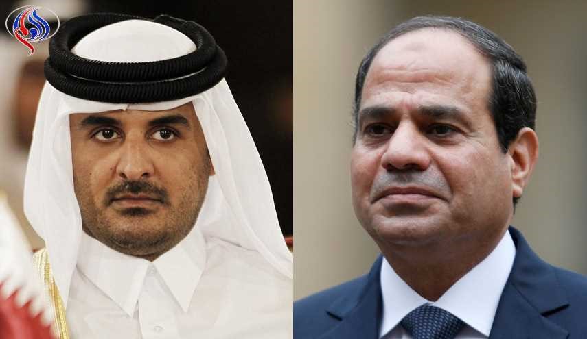 السیسی:قطر می‌خواهد ترورم کند/دوحه را بمباران می‌کنم!