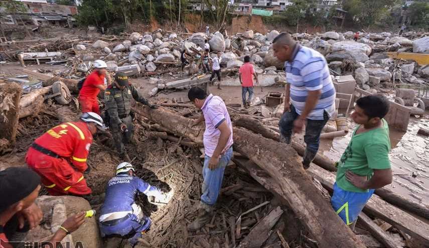 Floods and landslides in Colombia