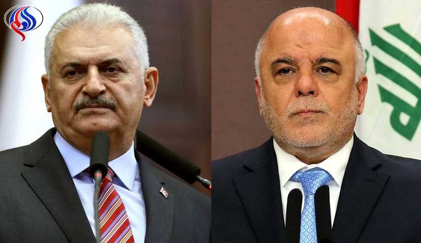 گفتگوی نخست وزیران عراق و ترکیه دربارۀ وضعیت کرکوک