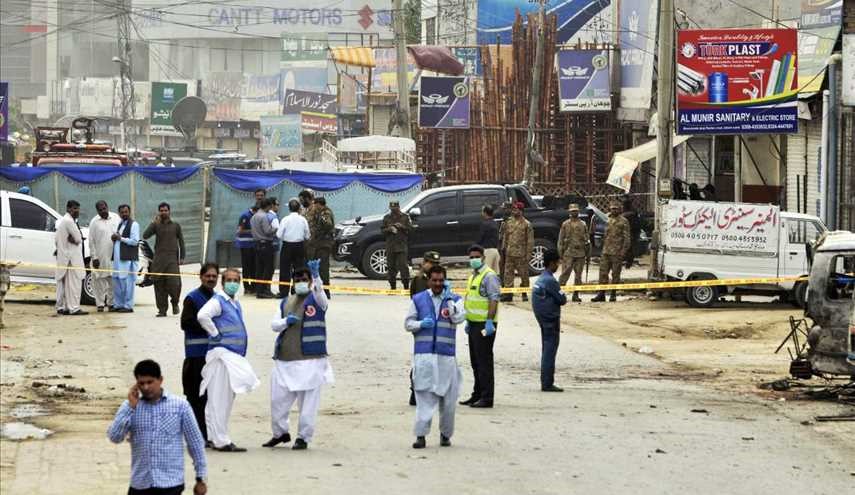 انفجار تروریستی در لاهور پاکستان/ تصاویر