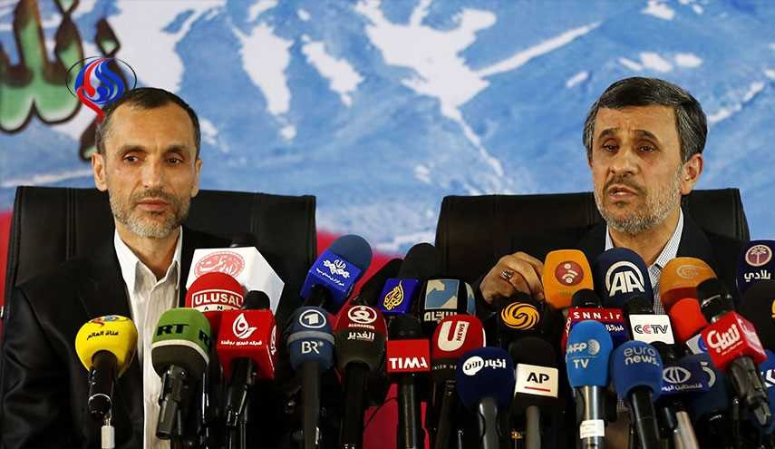 Ahmadinejad says won’t run for president, backs ex-vice president Baqaei