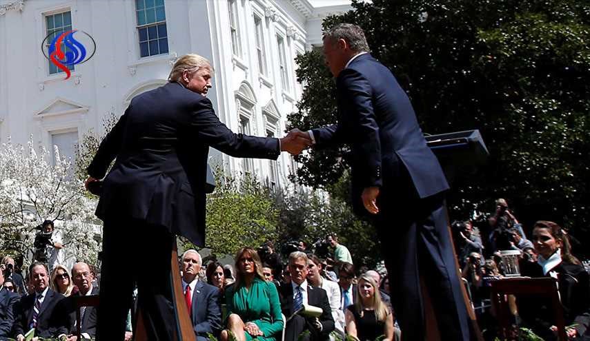 راز هم قد شدن پادشاه اردن با رئیس جمهور آمریکا+ عکس
