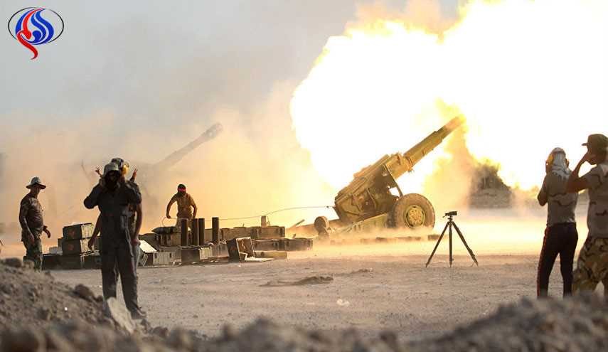 الانجاز العسكري للحشد في الموصل، وداعش يخسر 63 مسلحاً