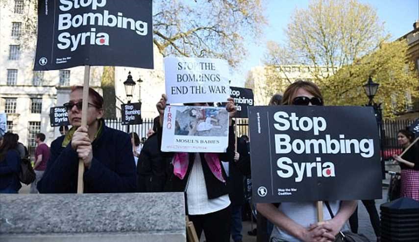 Anti-War Groups Protest US Strikes Against Syria