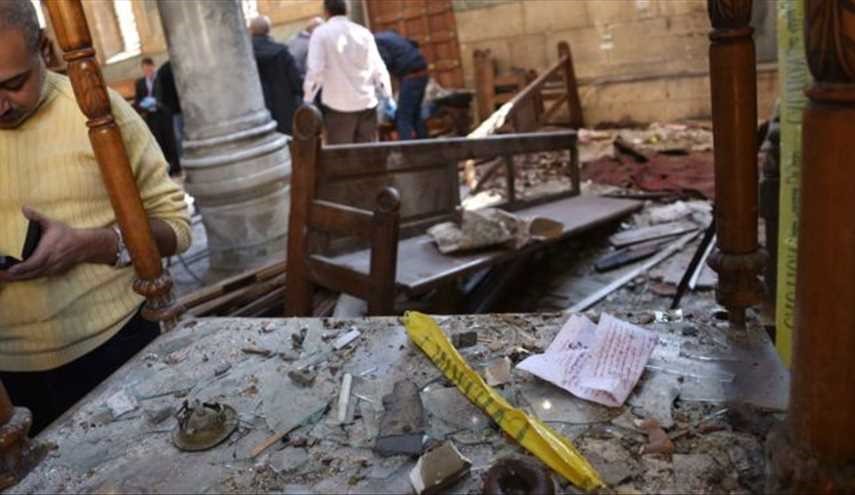 مصر: انفجار بكنيسة مارجرجس بطنطا وعشرات الضحايا +صور