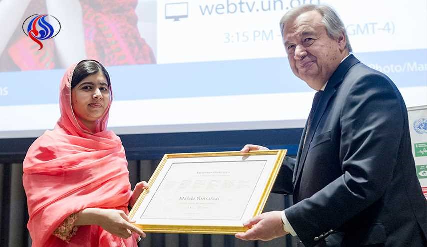 کوچکترین برنده جایزه نوبل، جوان ترین سفیر سازمان ملل شد