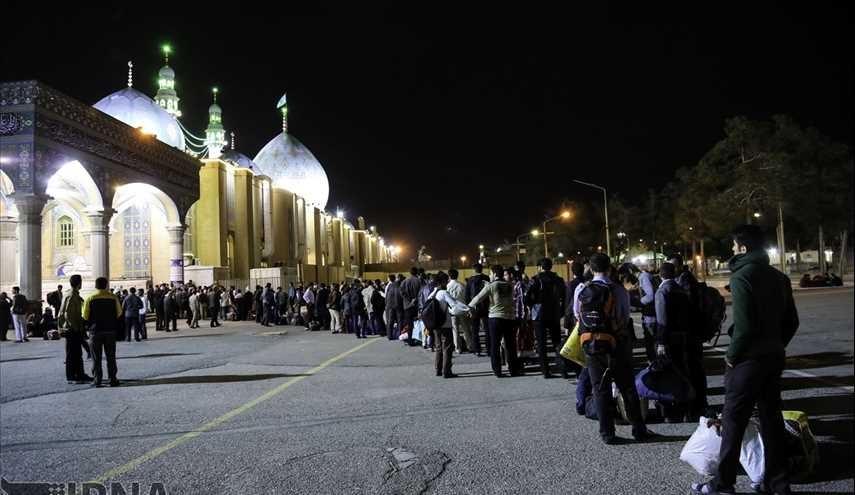 آغاز اعتکاف در مسجد جمکران | تصاویر