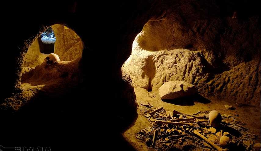 Samen underground city in western Iran