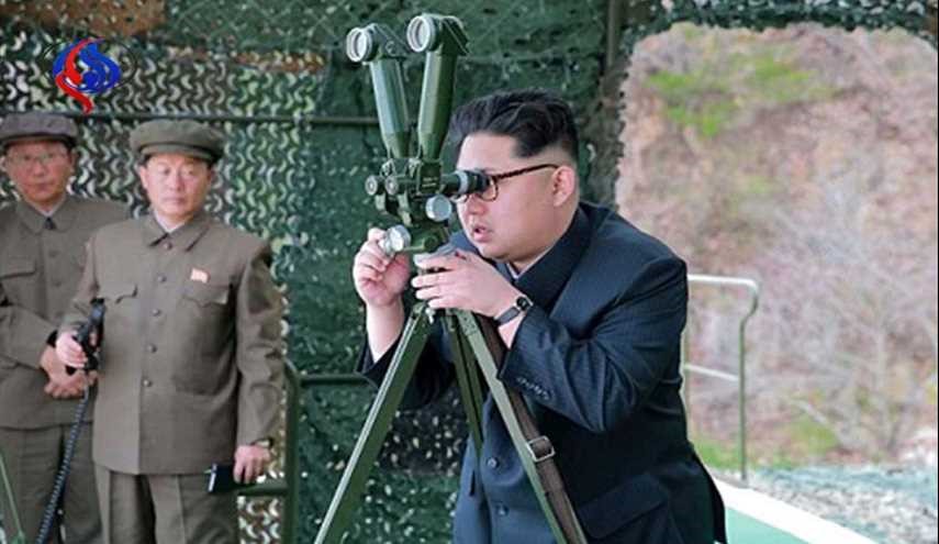 رزمایش کره شمالی زیر نظر کیم جونگ اون