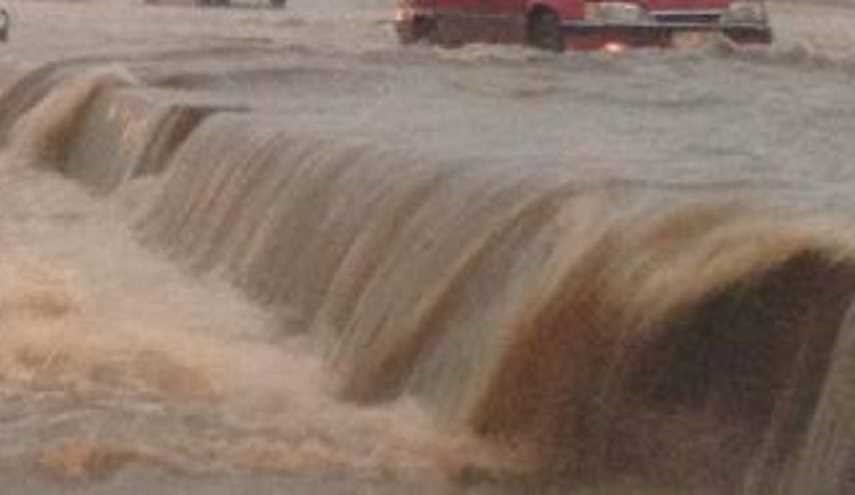 فيضانات تعطل الطريق الرئيسي بين أربيل ودهوك