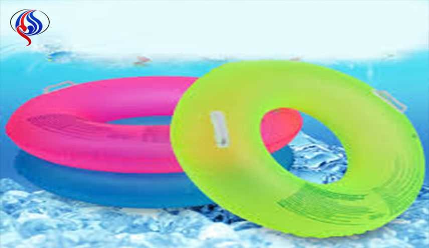 خطر باورنکردنی حلقه‌های لاستیکی شنا!
