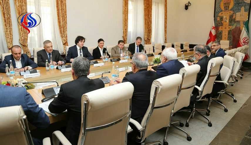 تاکید ظریف و رییس پارلمان گرجستان برگسترش همکاریها