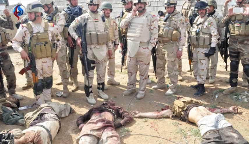 الحشد الشعبي يقتل خمسة دواعش متسللين غرب الموصل