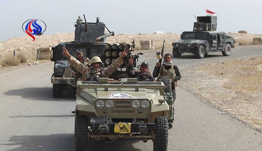 حمله توپخانه ای به مواضع داعش در کرکوک