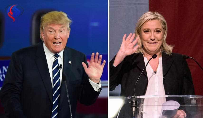 ترامپ از نقش حملۀ تروریستی پاریس در پیروزی لوپن سخن گفت