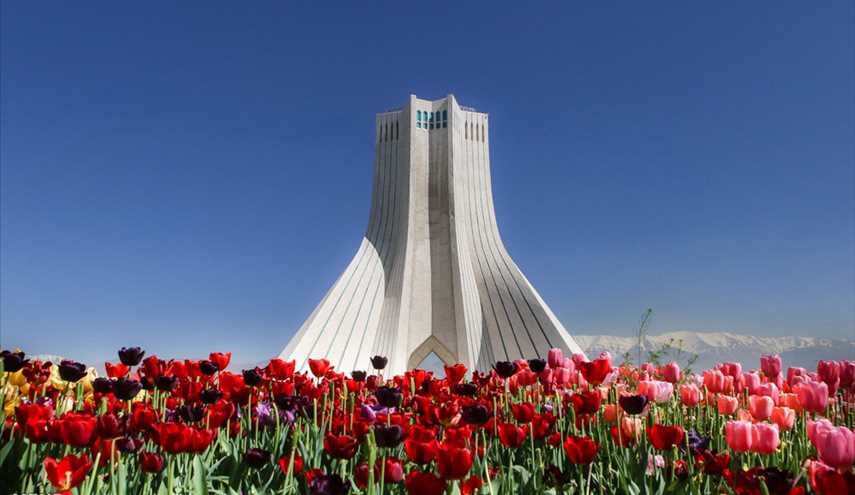 Spring of tulips in Tehran