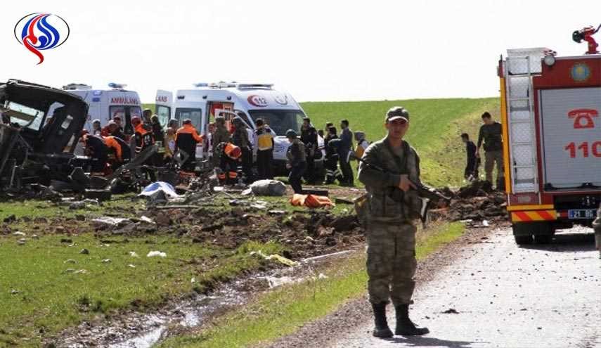 انفجار در شرق ترکیه ۵ کشته و زخمی بر جای گذاشت