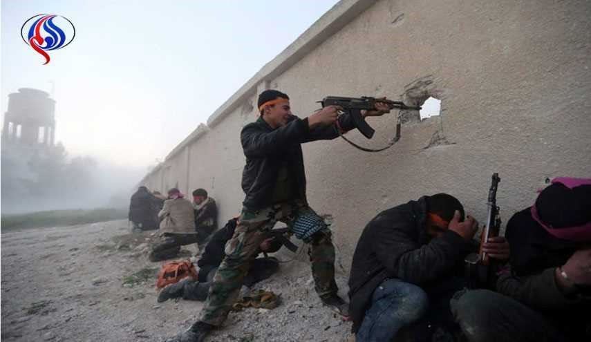 تروریست‌ها در غوطه دمشق به جان هم افتادند