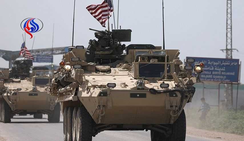 استقرار نظامیان آمریکایی در مناطقی از حسکه در سوریه +عکس