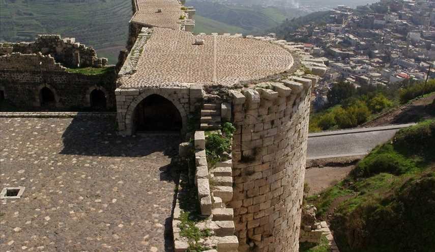 شاهد بالصور قلعة الحصن في سوريا