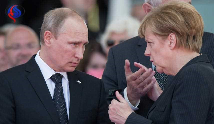 بحران سوریه و اوکراین محور گفتگوی پوتین و مرکل