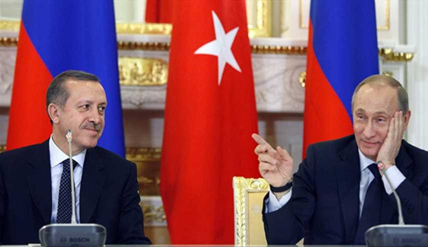شوخی پوتین با هیأت همراه اردوغان