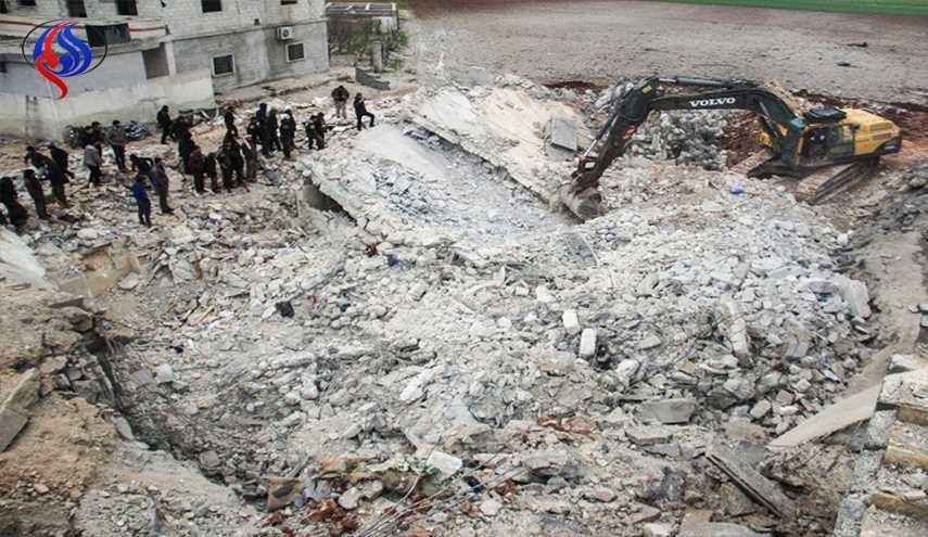 اذعان آمریکا به بمباران مسجدی در سوریه