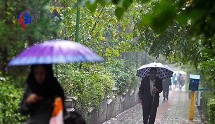 بارش شدید باران در ۱۰ استان کشور