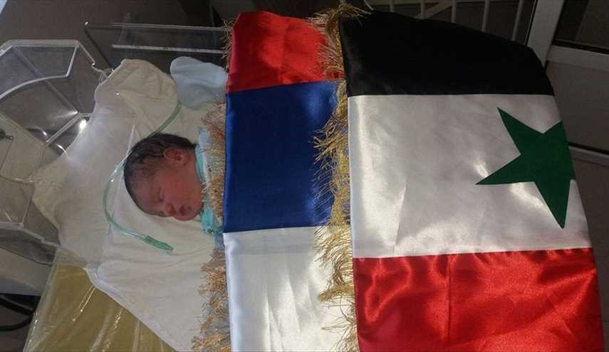 نام عجیب نوزاد سوری جنجال به پا کرد + عکس