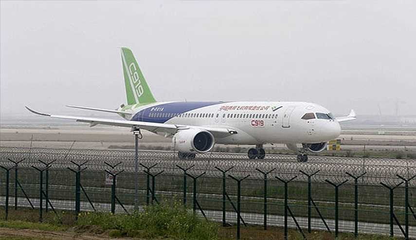 مشخصات نخستین هواپیمای مسافربری چین +عکس