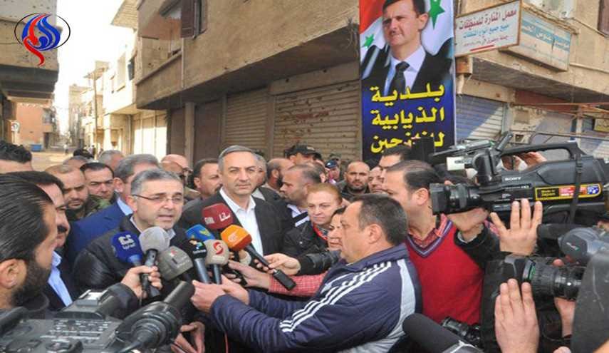 الوزير حيدر يكشف عن مصالحات قادمة في أرياف درعا وحلب والقنيطرة وحمص