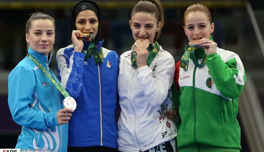 بالصور .. أربع ميداليات لايران بكاراتيه دورة التضامن الاسلامي 2017