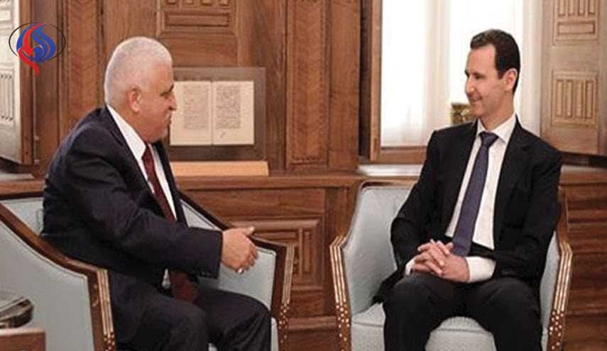 الأسد يتلقى رسالة شفهية من حيدر العبادي.. هذا ماجاء فيها!