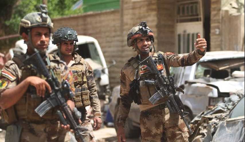 القوات العراقية تطارد ارهابيي 