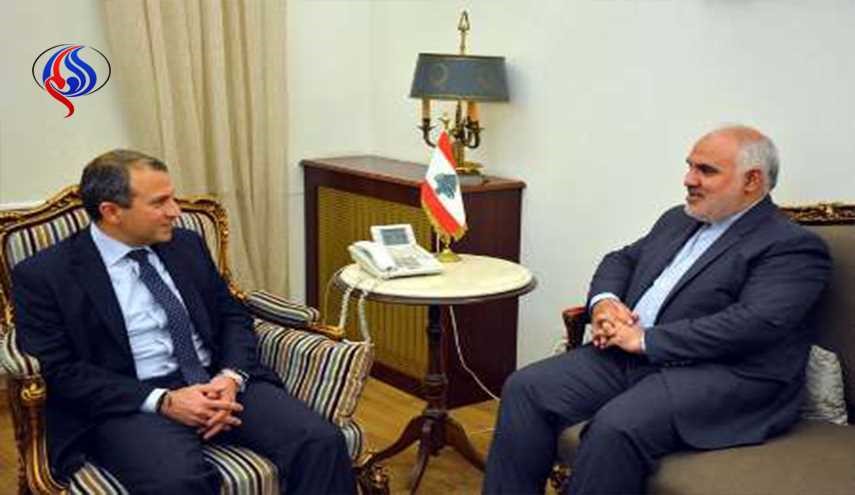 سفير ايران لدى بيروت يلتقي وزير خارجية لبنان